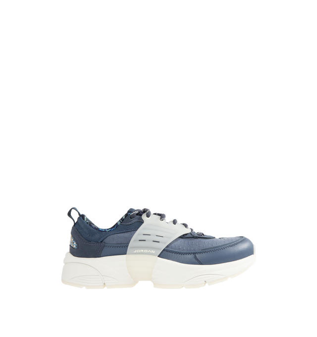 Image 1 of 5 - BLUE - JORDAN Trunner O/S Sneaker featuring responsive foam underfoot, plush tongue and collar and molded plastic support wings.
