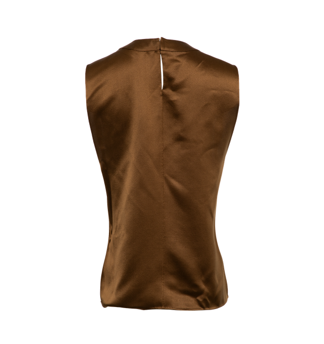 SILK SATIN CREPE TOP (WOMENS)