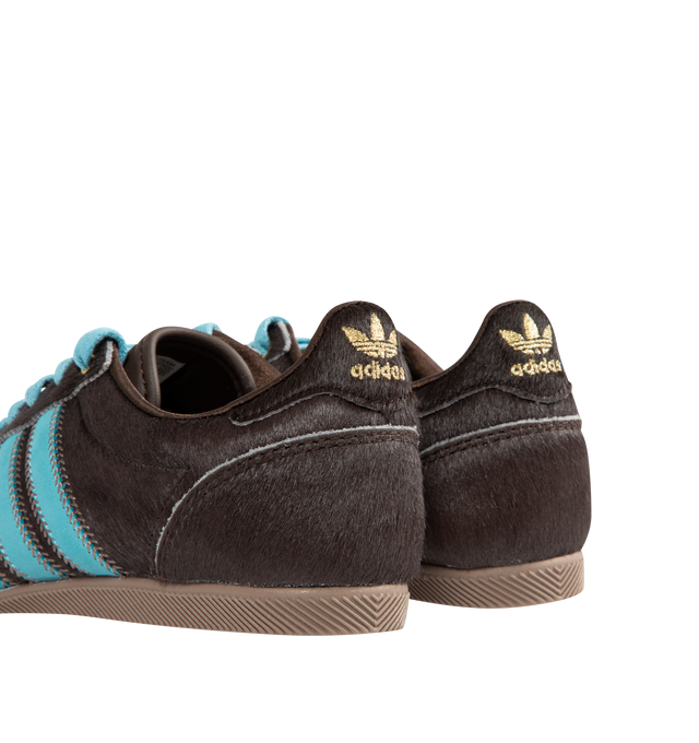 Image 3 of 5 - BROWN - ADIDAS Japan Sneaker featuring regular fit, lace up, leather upper, textile sockliner, rubber outsole and double-stitched T-toe.