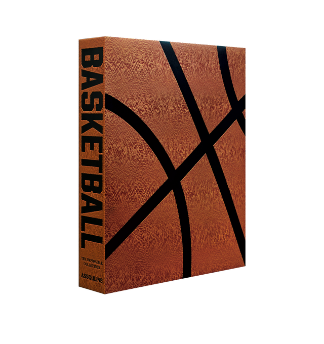 Image 1 of 4 - ORANGE - ASSOULINE Basketball: The Impossible Collection featuring esteemed journalist Howard Beck narrating memorable events both on and off the court, complemented by visuals that illustrate the NBA's influence worldwide. Hardcover, slipcase, 220 pages.