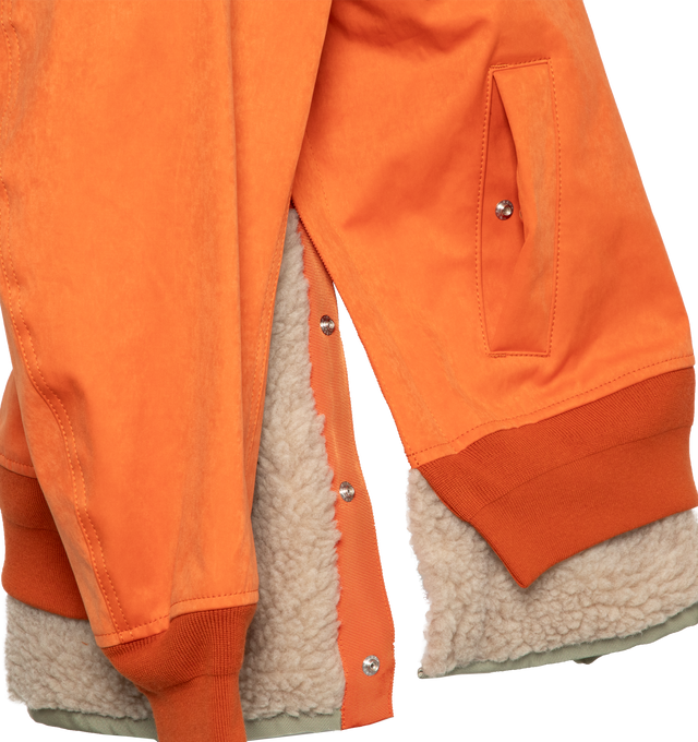 FAUX SUEDE BLOUSON