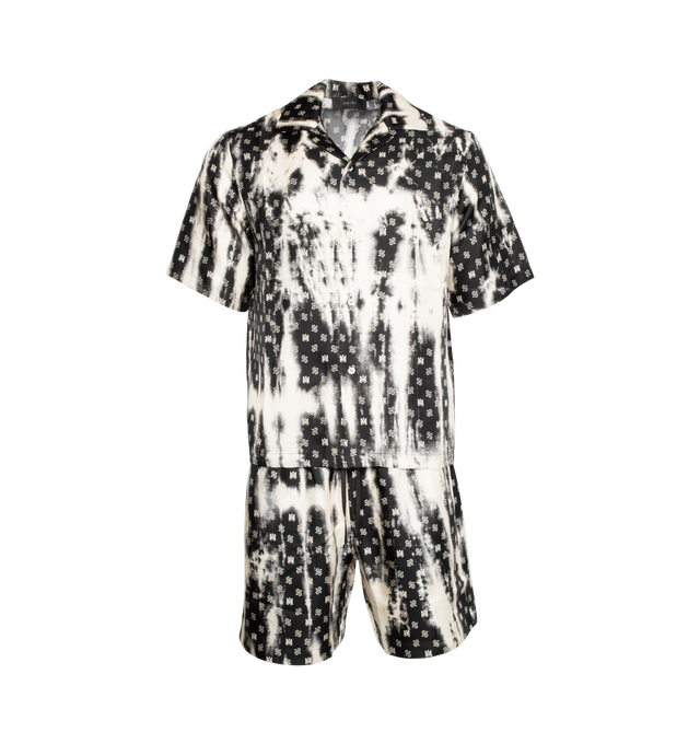 BLEACHED MA PAISLEY SILK SHORTS (MENS)