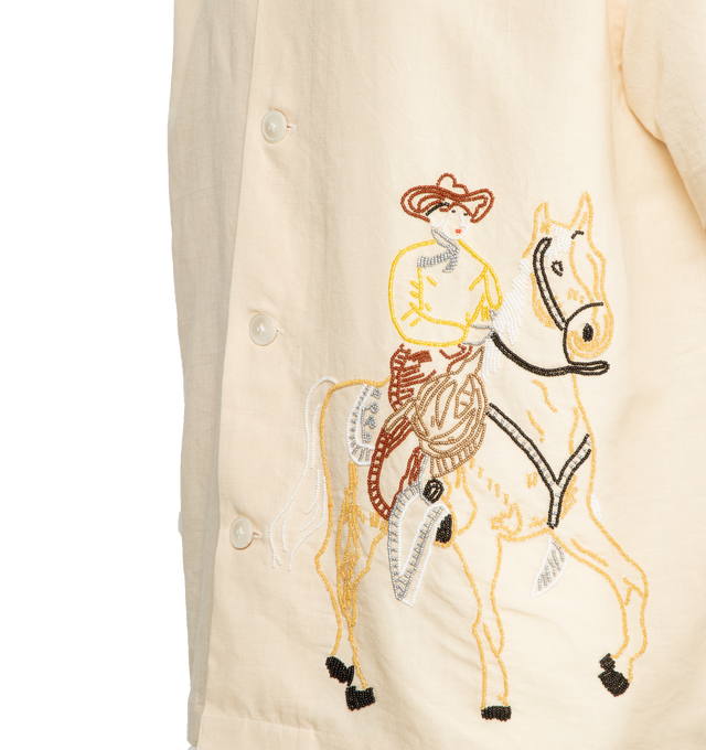 BEADED BUCKAROO SHIRT (MENS)