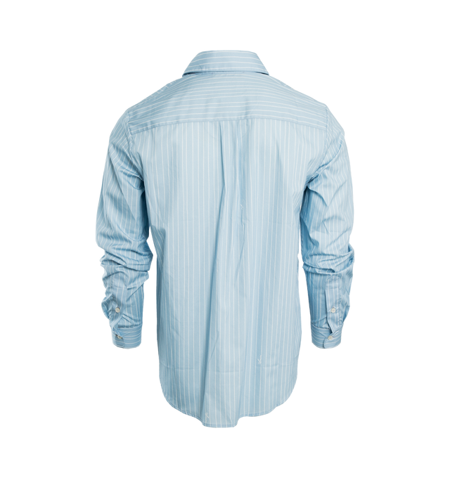 SCRIPT POPLIN SHIRT (MENS)