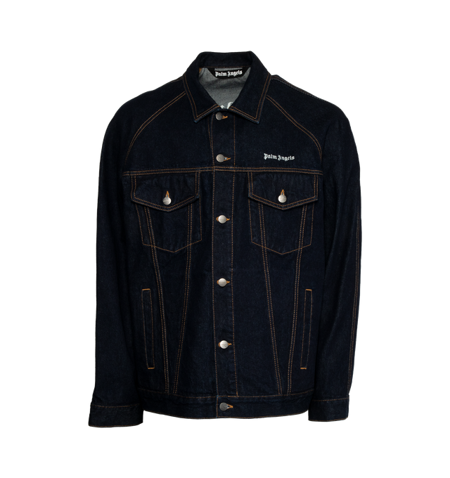 RAW WASH LOGO DENIM JKT (MENS)