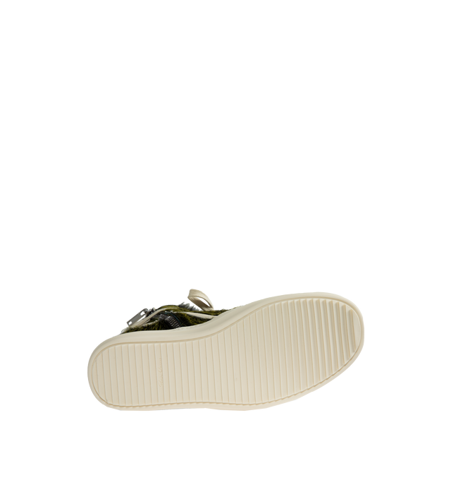 SCARPE IN PELLICCIA GEO BASKET LACE-UP SNEAKERS (MENS)
