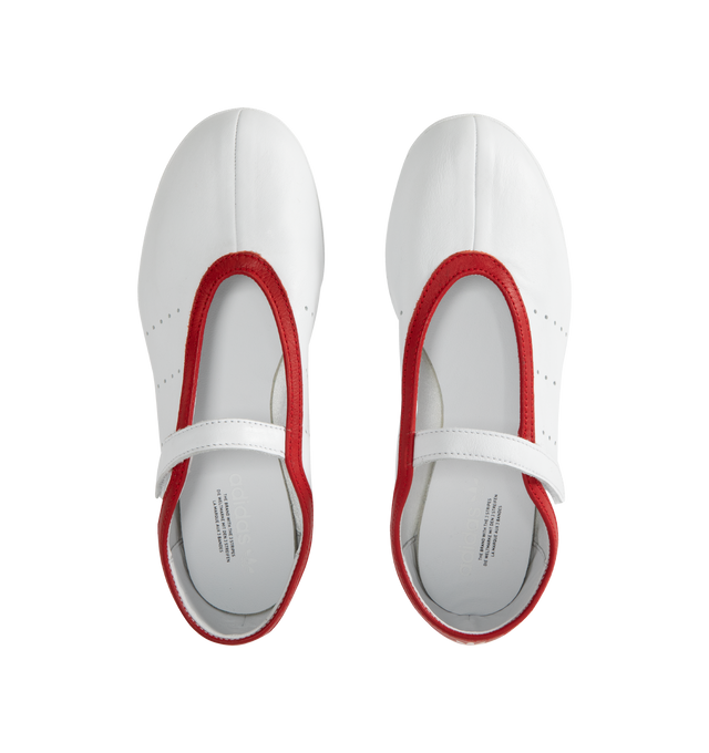 Image 5 of 5 - WHITE - ADIDAS Stan Smith Lo Pro Shoes featuring open construction with hook-and-loop strap closure, perforated 3-Stripes, regular fit, leather upper, synthetic lining and rubber outsole.