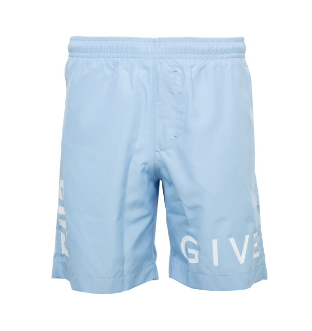 4G NYLON LONG SWIM SHORTS (MENS)