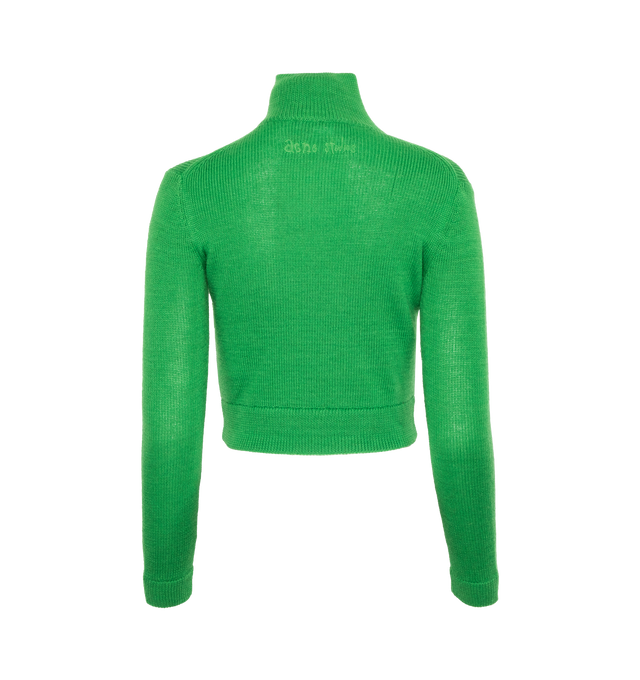 HALF ZIP KNIT JUMPER