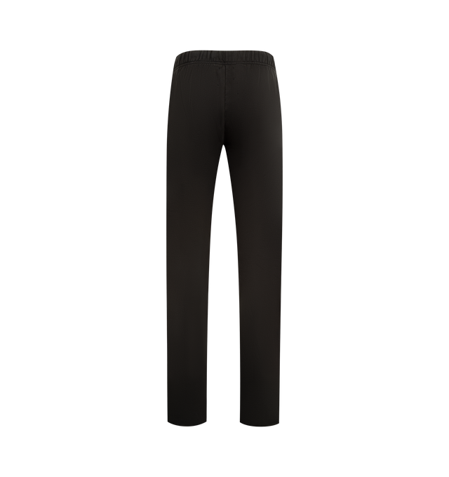 Image 2 of 3 - GREY - GALLERY DEPT. Logo Sweatpant featuring cotton-jersey jogging bottoms, relaxed fit, elasticated drawstring waistband, two side slip pockets, French logo typographic print at front, bootcut leg and jersey texture. 100% cotton. Made in USA.