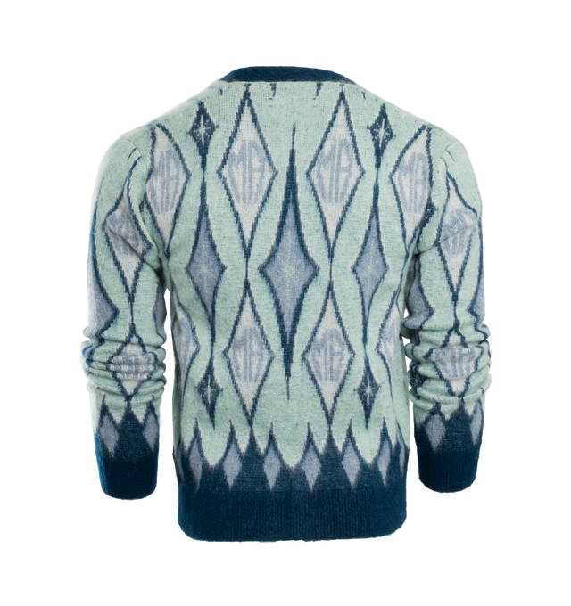 ARGYLE MOHAIR CARDIGAN (MENS)