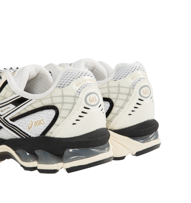 Image 3 of 5 - WHITE - ASICS Gel-Nimbus 10.1 Sneaker featuring asymmetric mesh upper, TRUSSTIC system, EVA foam midsole and GEL technology.