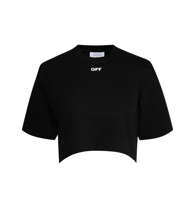 STAMP RIB CROP TEE (WOMENS)