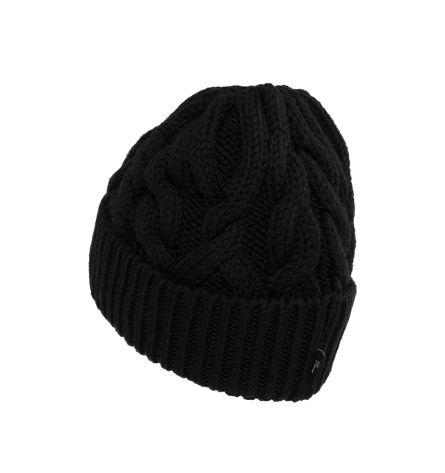 CABLE KNIT WOOL BEANIE (WOMENS)