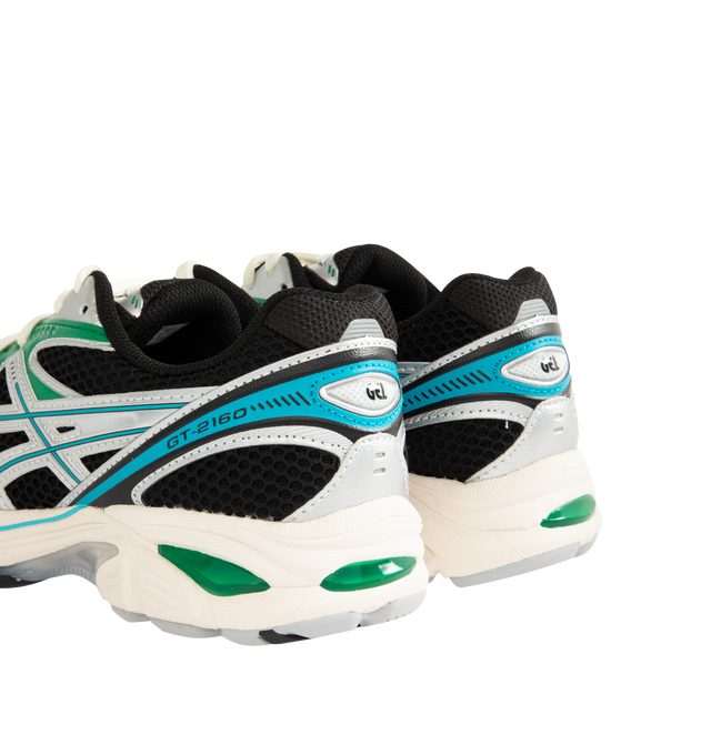 Image 3 of 5 - BLACK - ASICS GT-2160 Sneaker pays homage to the technical design language from the GT-2000 series in the early 2010s, segmented midsole structure and GEL technology inserts for advanced cushioning underfoot. This combination creates an industrial aesthetic that's met with advanced cushioning properties.
