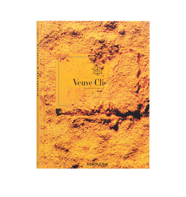 Image 1 of 5 - YELLOW - Assouline Veuve Clicquot is a luxury coffee table book that celebrates the rich heritage, pioneering spirit, and enduring legacy of one of Champagne's most iconic maisons through captivating photography and engaging storytelling. Written by Sixtine Dubly with a foreword by Mireille Guiliano, this designer hardcover book explores Veuve Clicquot's history of innovation, celebrated collaborations, and timeless French art de vivre, offering an elegant tribute to the world-renowned champa