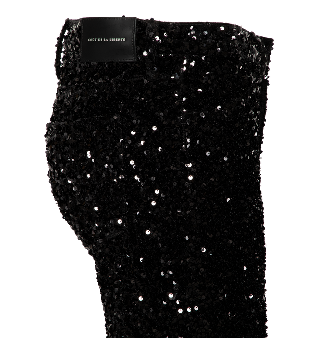 JIMMY SEQUIN LOW RISE FLARE (MENS)