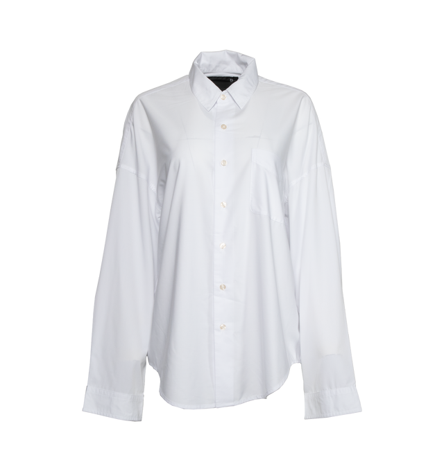 BOXY BUTTON-UP SHIRT (WOMENS)