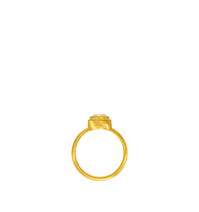 Image 2 of 3 - GOLD - Darius Jewels One-of-a-Kind Diamond Gem Signature Band featuring a 2.00 ct old mine-cut diamond set in 18K Fairmined yellow gold. For personal consultation and detailed information about jewelry, please contact our dedicated stylist team at personalshopping@hirshleifers.com.This item may be restricted for online purchase to international clients. For assistance purchasing this item please contact our dedicated stylist team at personalshopping@hirshleifers.com.