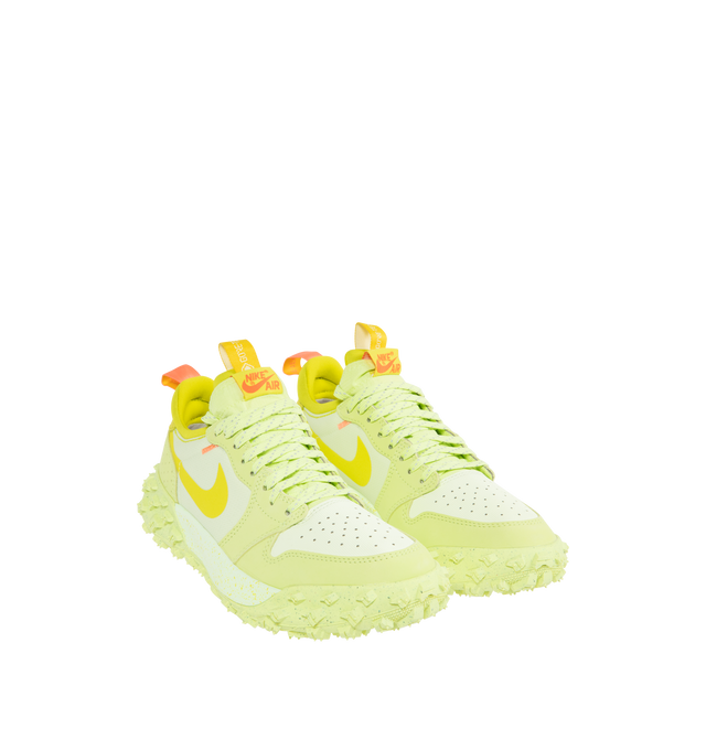 Image 2 of 5 - YELLOW - JORDAN Air Jordan 1 Element Low A/T Sneaker featuring GORE-TEX material, trail-ready outsole, leather and textiles throughout, braided laces, foam midsole and rubber outsole.