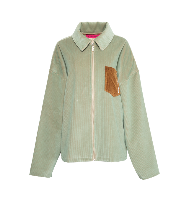 PATCH CORD ZIP JACKET (WOMENS)