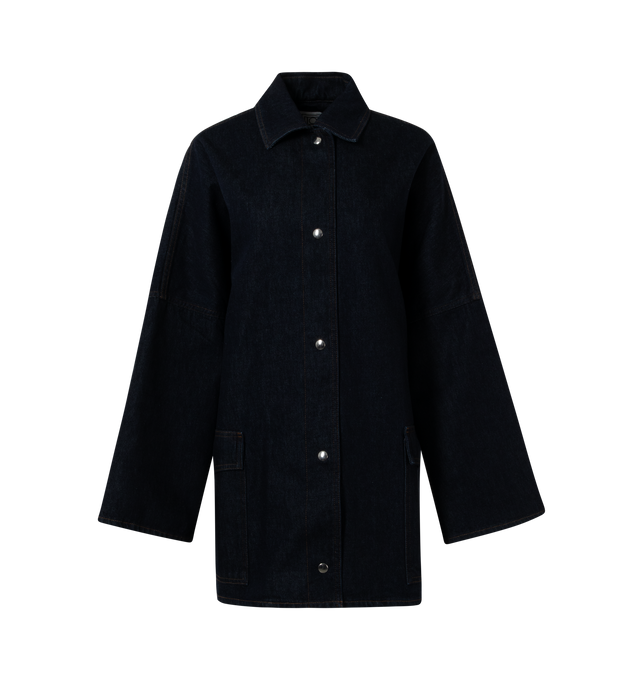 DENIM OVERSHIRT JACKET (WOMENS)