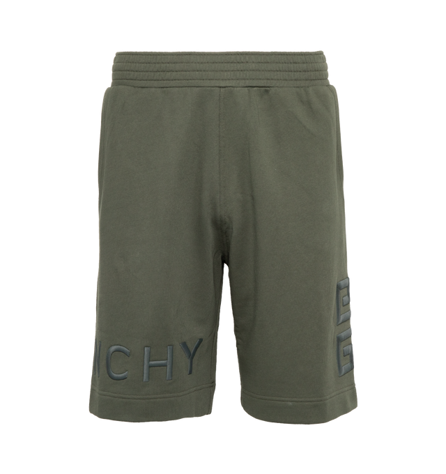 BOXING FIT EMBROIDERED SHORTS (MENS)