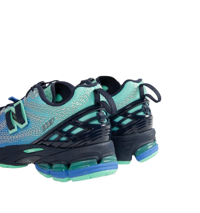 Image 3 of 5 - BLUE - NEW BALANCE 1906F Sneaker featuring mesh and synthetic upper, advanced N-Ergy technology in sole, Stability Web system, ABZORB technology and lace up.