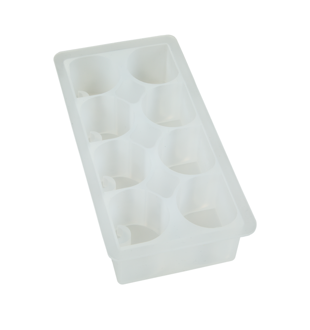 Image 2 of 3 - WHITE - CARHARTT WIP C Logo Ice Cube Tray featuring silicone, BPA free, dishwasher safe and 'C' Logo molds. Tray size: 8.4 x 4.5 x 2.1 inch. Cube size: 1.57 x 1.57 x 1.37 inch. 