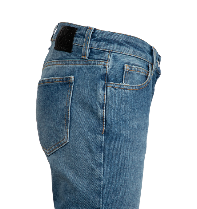 SLIM FLARED JEANS (WOMENS)