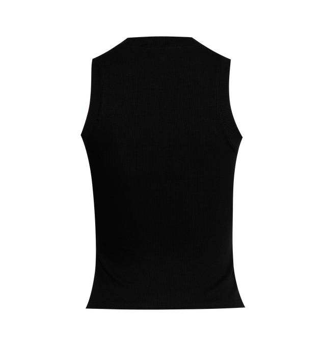 OFF STAMP RIB ROUND TANK TOP (WOMENS)
