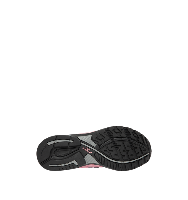 Image 4 of 5 - PINK - NEW BALANCE 993 Sneaker featuring mesh upper, suede overlays, ABZORB midsole, ACTEVA cushioning, reflective accents designed to catch the light and full-length rubber outsole with Ndurance rubber heel for added durability.