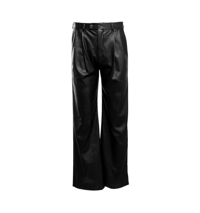 VEGAN PLEATED TROUSER (MENS)