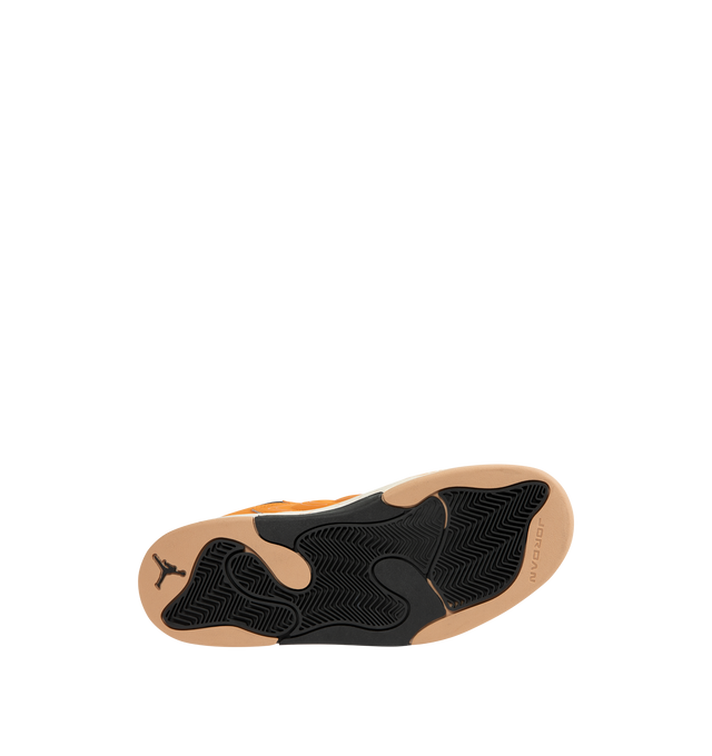 Image 4 of 5 - BROWN - JORDAN Jordan Session SE Sneaker featuring sockliner details, supple suede upper, real leather in the upper, foam midsole adds lightweight cushioning and rubber in the outsole.