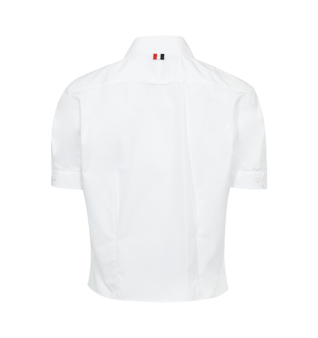 SHORT SLEEVE BOW BLOUSE (WOMENS)
