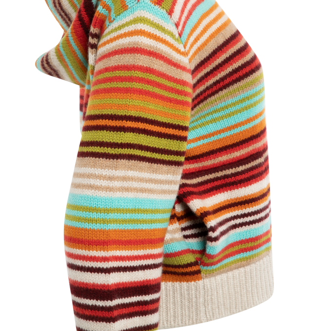 VISTA STRIPE CASHMERE HOODIE (WOMENS)