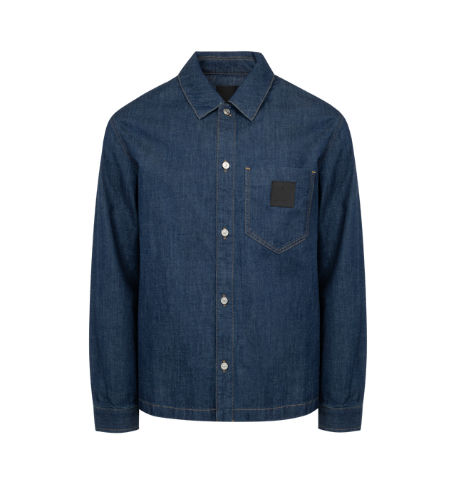 BOXY DENIM SHIRT (MENS)