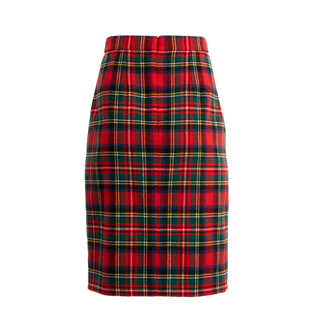 TARTAN PENCIL SKIRT (WOMENS)
