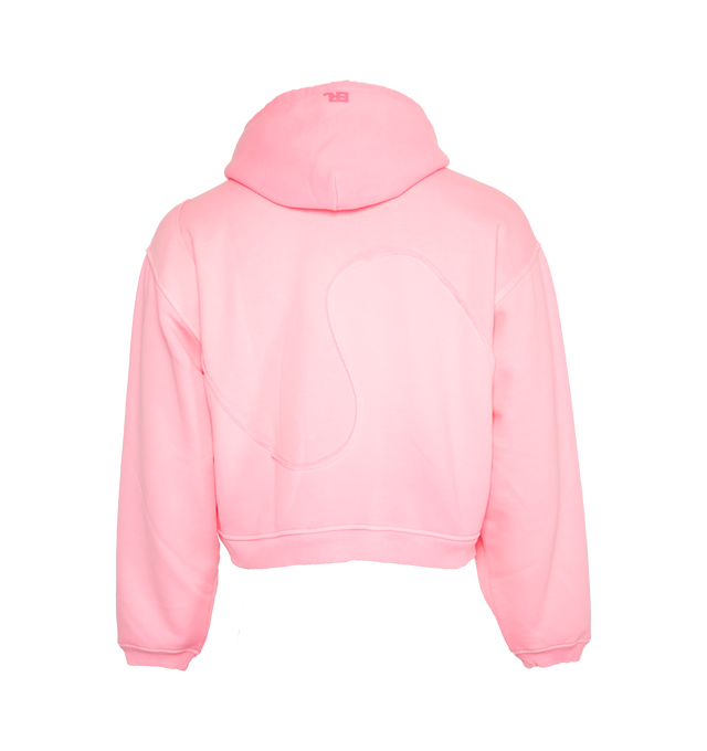 SWIRL FLEECE HOODIE