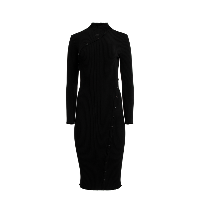 MULTISTYLING RIB KNIT LONG DRESS