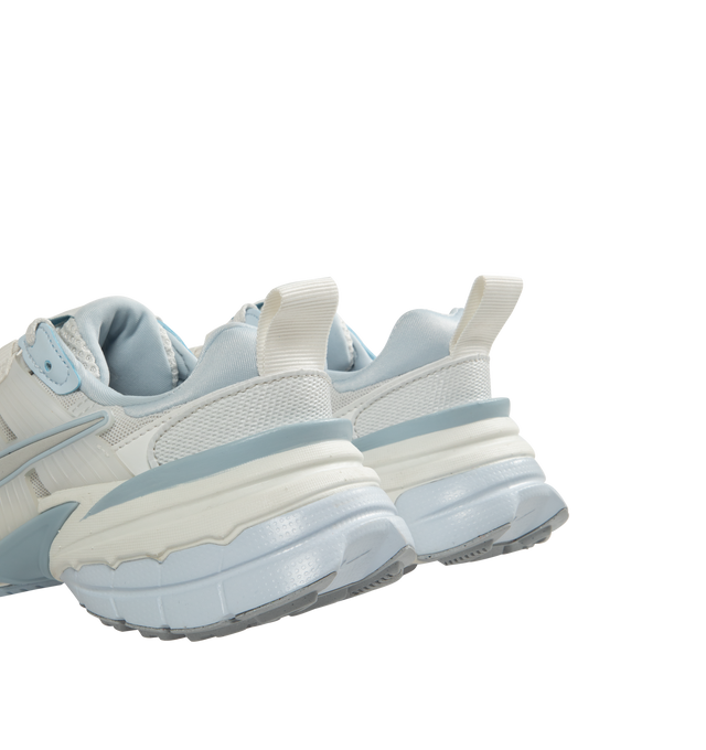 Image 3 of 5 - WHITE - NIKE V2K Run Sneaker featuring mesh upper, dual-density foam midsole, translucent plastic accents and rubber outsole.