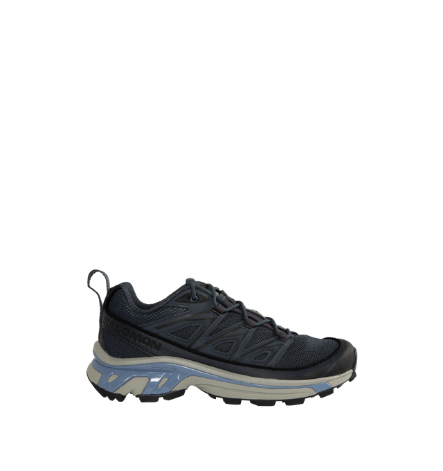 Image 1 of 5 - BLACK - Salomon XT-6 Expanse Sneakers brings added texture and air flow with an open mesh upper construction, and stitched Sensifit construction for extra layers and extra retro style. Rubber sole, mesh and leather upper. 