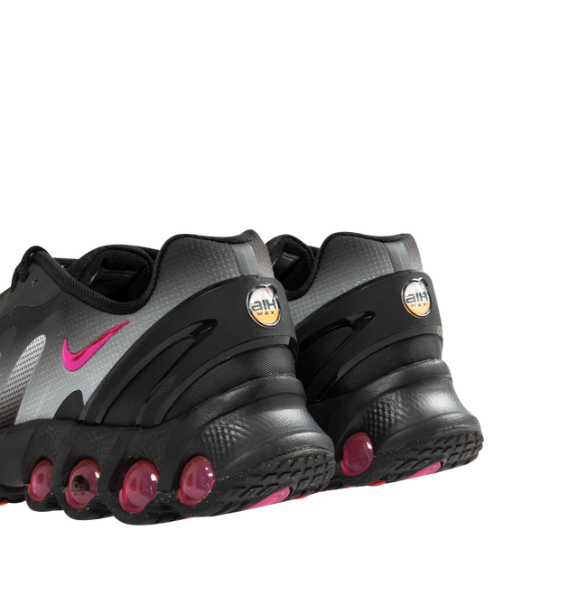 Image 3 of 5 - GREY - NIKE Air Max Dn8 Sneaker featuring Dynamic Air system, sleek, low-profile package, eight pressurized Air tubes, sculpted upper made of lightweight mesh, plastic heel clip, foam midsole and rubber outsole.