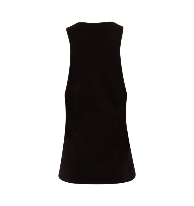 CASHMERE DECOLLETE TANK TOP (WOMENS)
