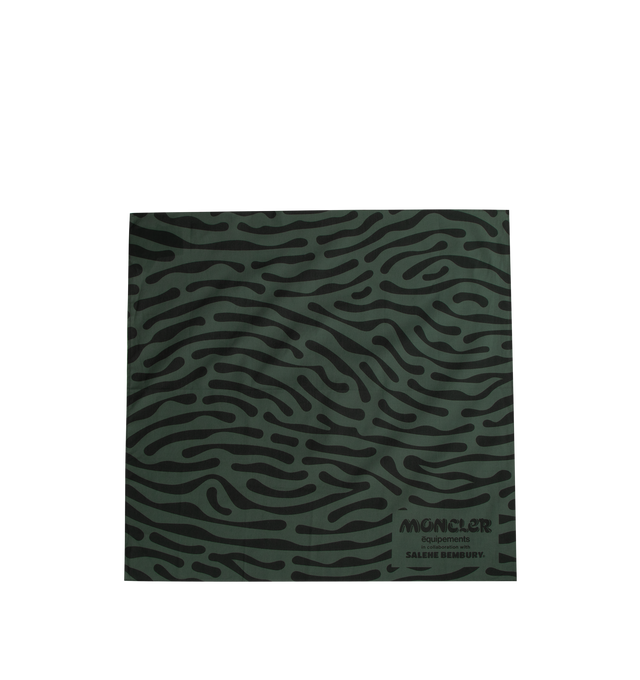 MONCLER X SALEHE BEMBURY PRINTED COTTON SCARF