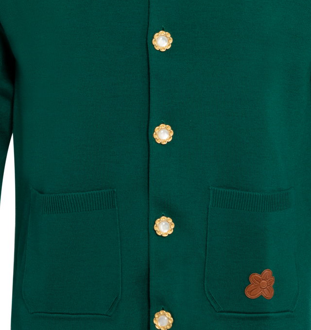 LACOSTE X LE FLEUR CARDIGAN (UNISEX)
