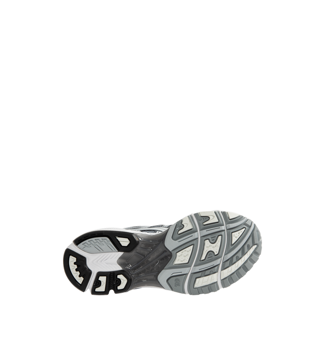 Image 4 of 5 - GREY - ASICS H Beauty & Youth Gel-Kayano 14 Sportstyle Shoes are lace-up style with rip-stop underlays, GEL cushioning, and TRUSSTIC support system. Unisex style in men's sizing.