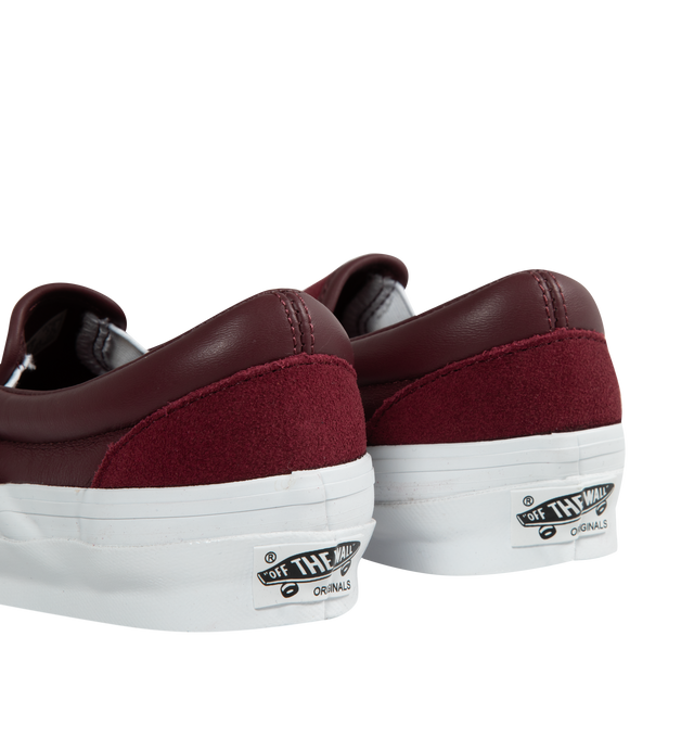 CLASSIC SLIP ON SUEDE AND LEATHER (MENS)