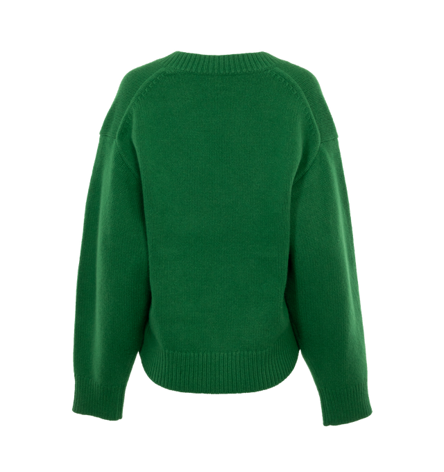 V-NECK WOOL CASHMERE KNIT (WOMENS)