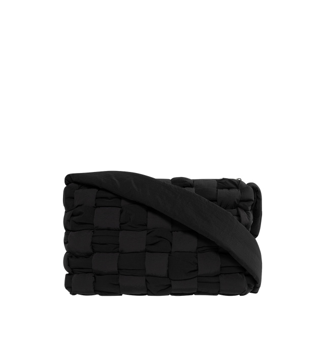 Image 1 of 3 - BLACK - Bottega Veneta Men's Shoulder Bag crafted from nylon.  